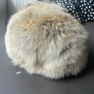 Real Fox Fur Hat